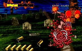 une photo d'Ã©cran de Zombie Raid sur Arcade